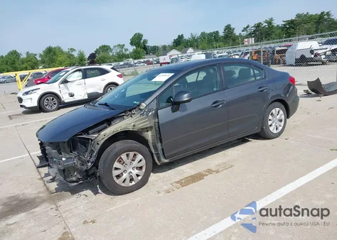 2012 Honda Civic Lx from USA, damaged, VIN 2HGFB2F59CH561897